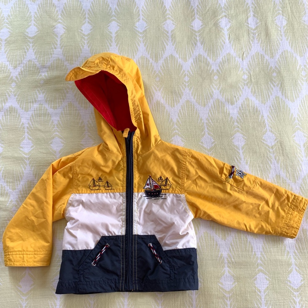 Nautical Raincoat/ Windbreaker
